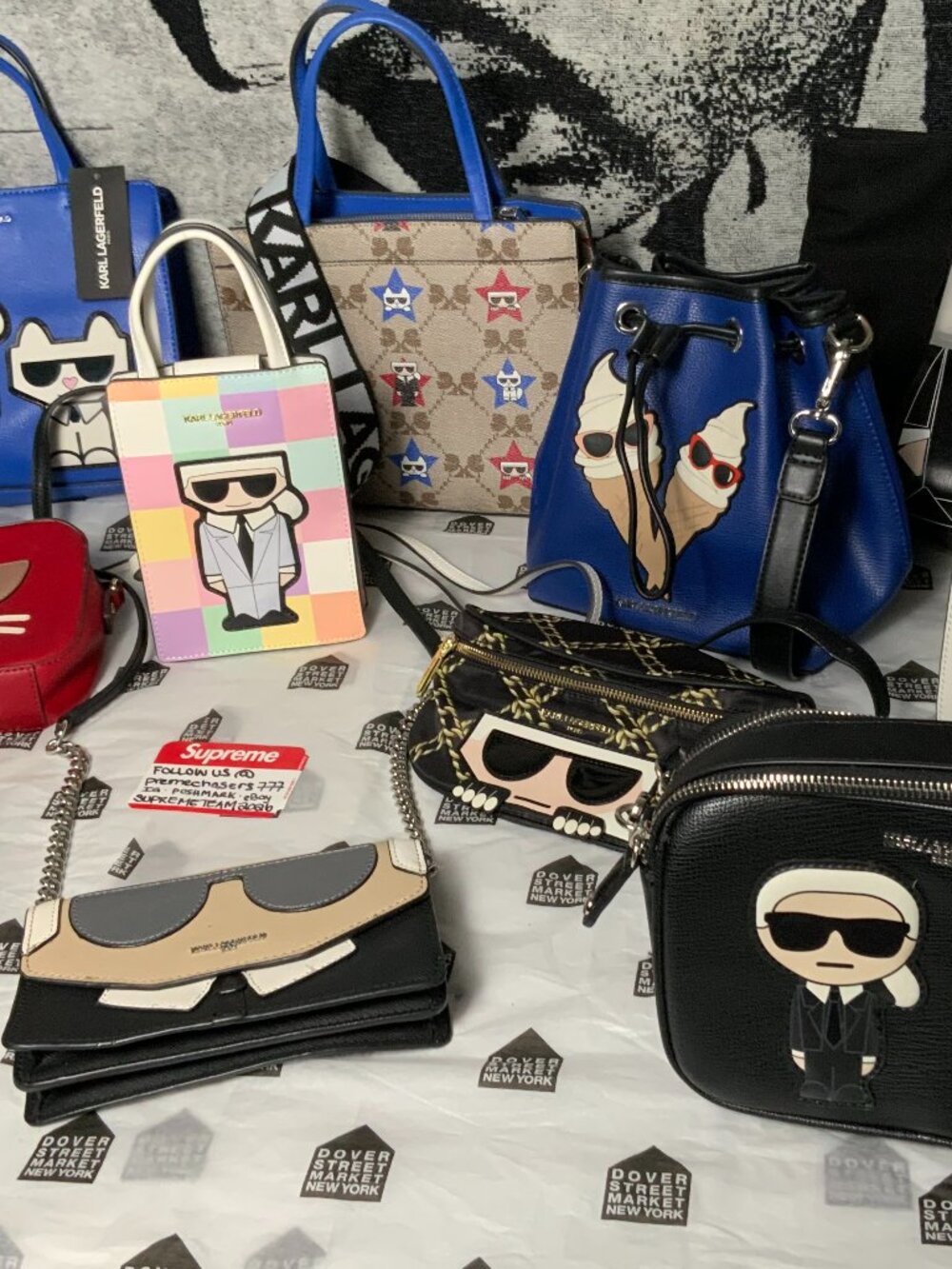 Karl Lagerfeld Choupette at the Beach "Ice Cream Cone" Bucket Bag - BRAND NEW - Picture 4 of 6